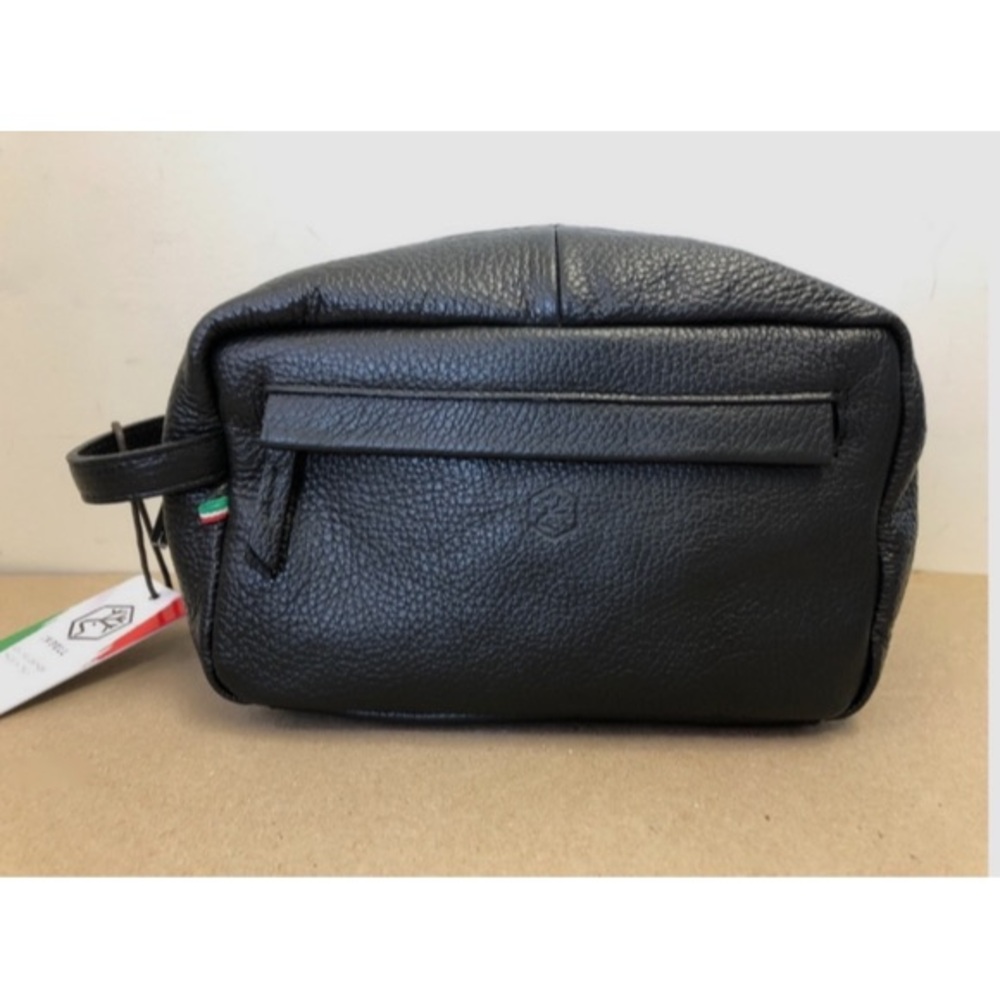Valentina Toiletry Bag Dopp Kit Leather - Picture 3 of 4